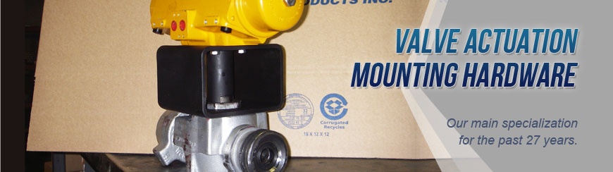 Edmonton Valve Actuation Mounting Hardware