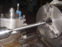 machining valve stem